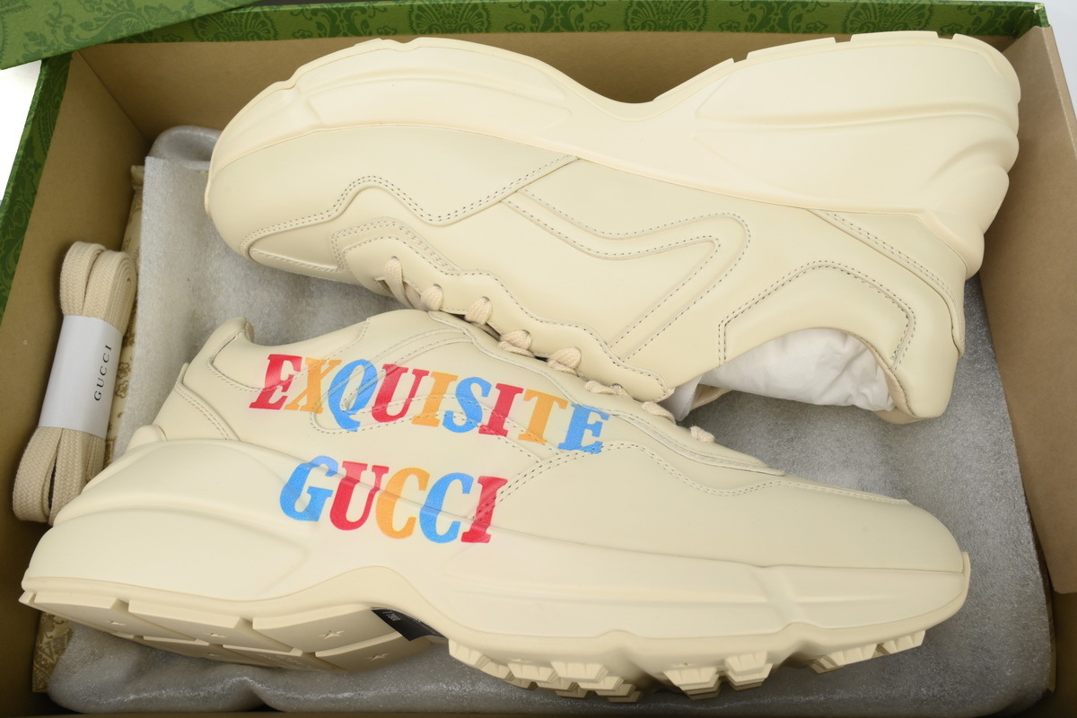 Gucci Rhyton 'Printed Beige'