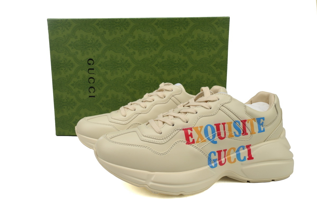 Gucci Rhyton 'Printed Beige'
