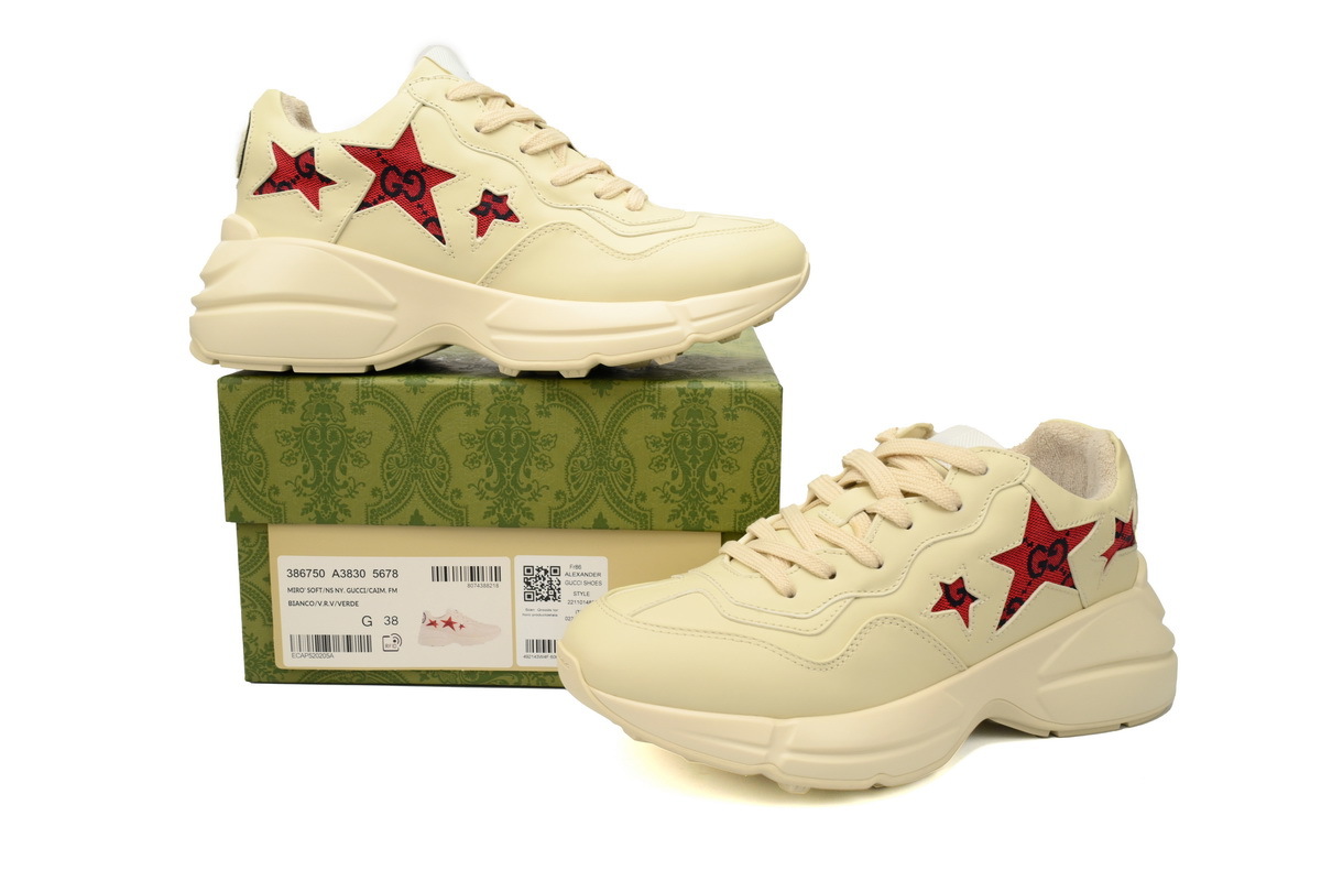 Gucci Rhyton 'Red Star Beige'