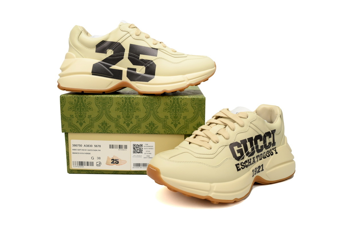 Gucci Rhyton Chunky Sneakers '25 Print'