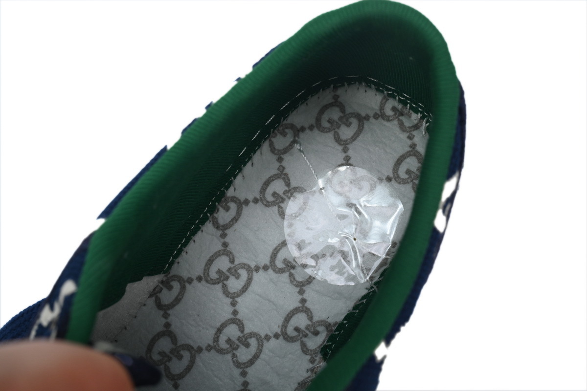 Gucci Tennis 1977 'Navy Green Stripe'