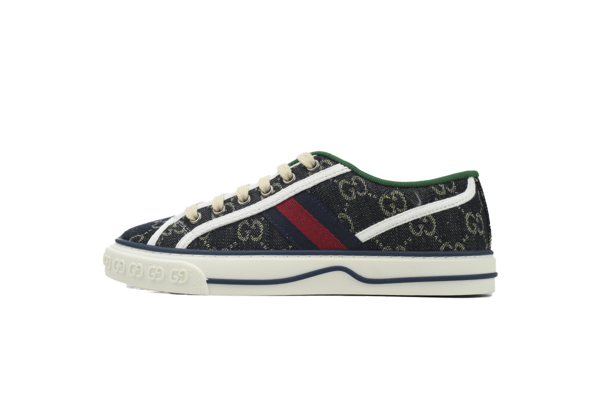 Gucci Tennis 1977 Sneaker 'Navy Black Stripe'