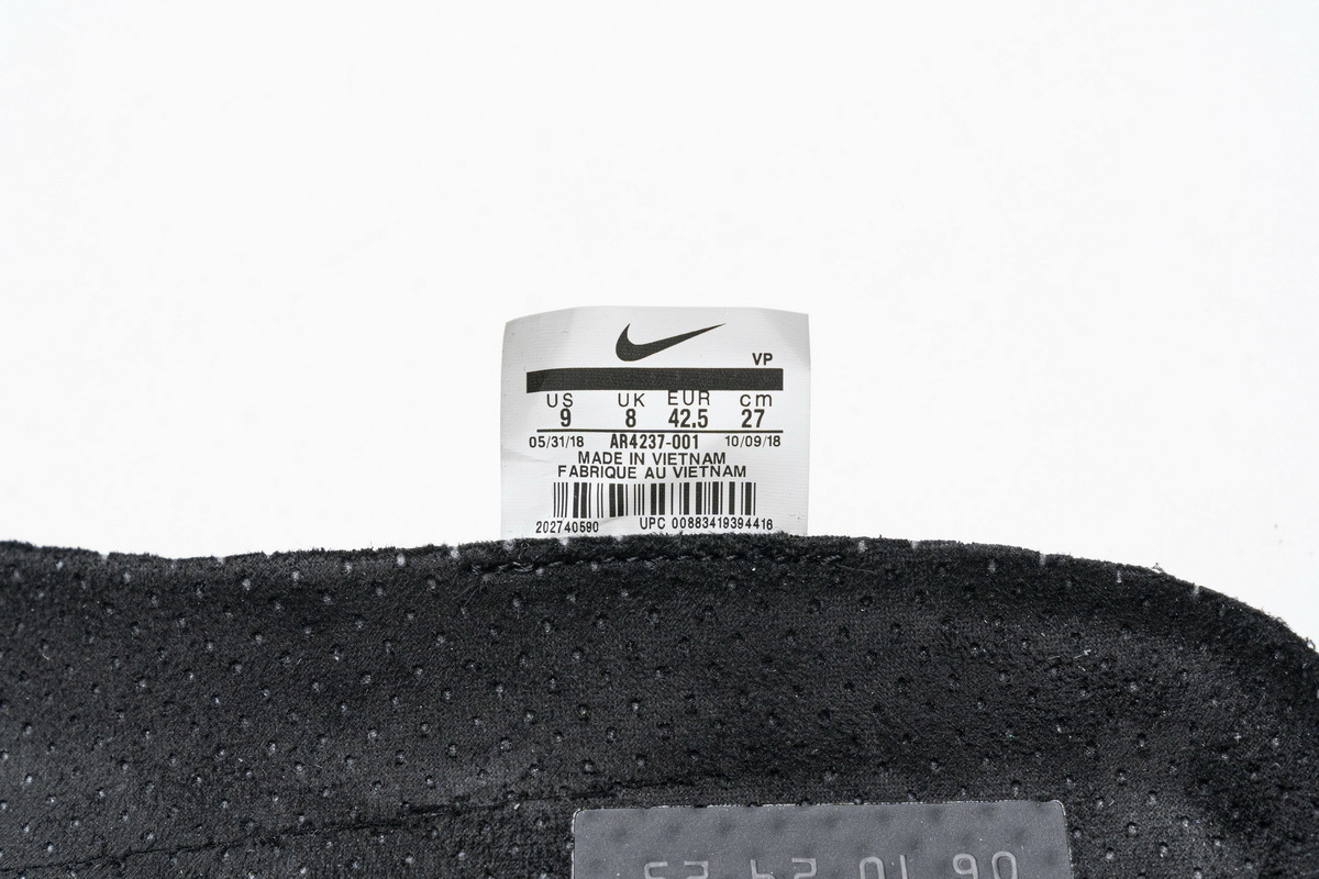 Nike Air Fear Of God 1 x Nike Air " Black" AR4237-001