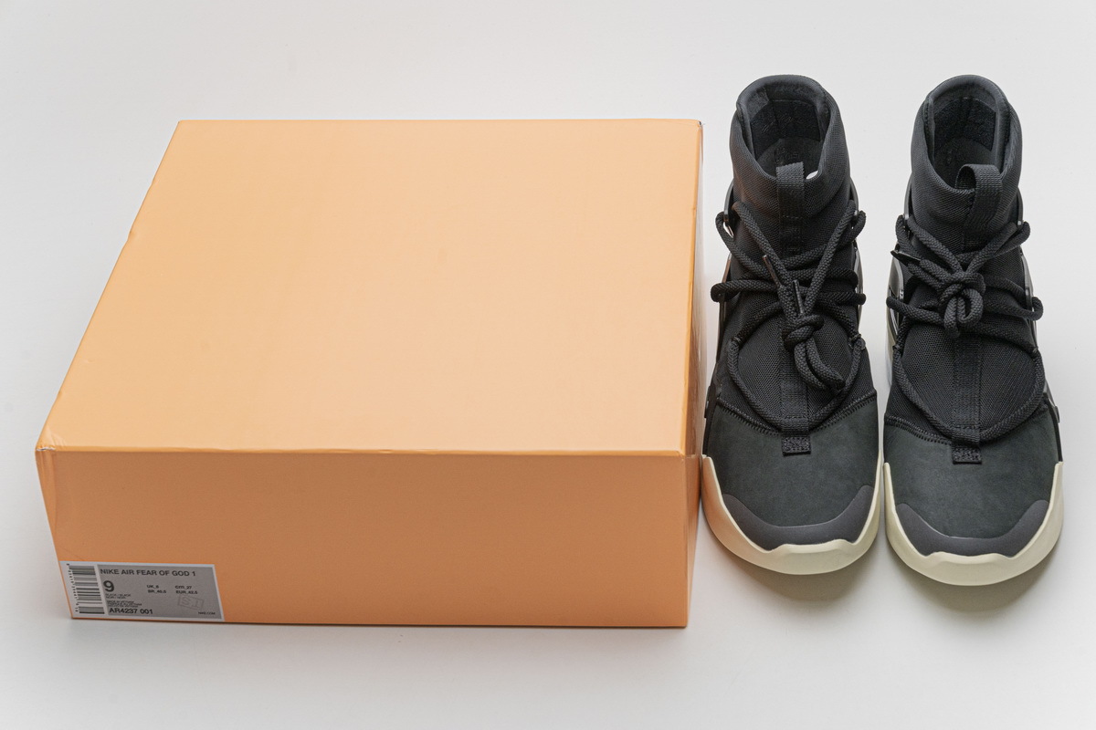 Nike Air Fear Of God 1 x Nike Air " Black" AR4237-001