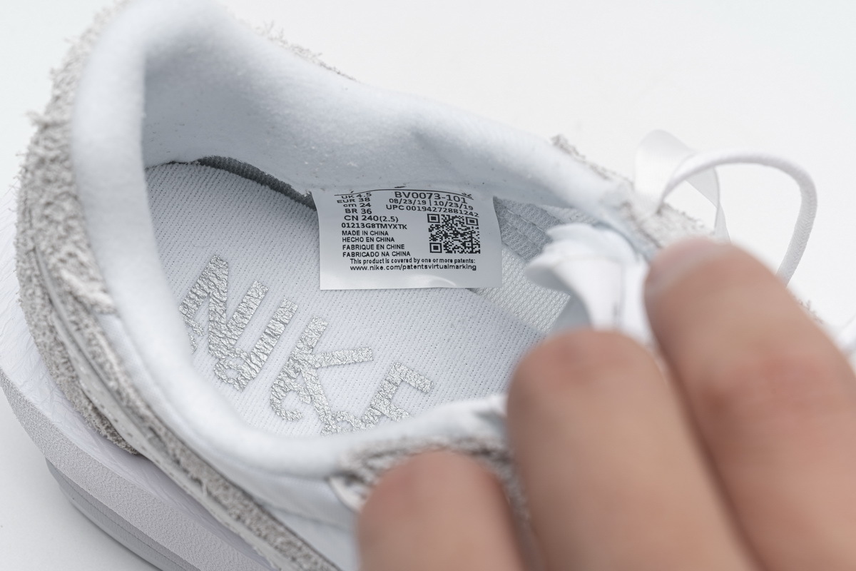 Nike LD Waffle Sacai White Nylon BV0073-101