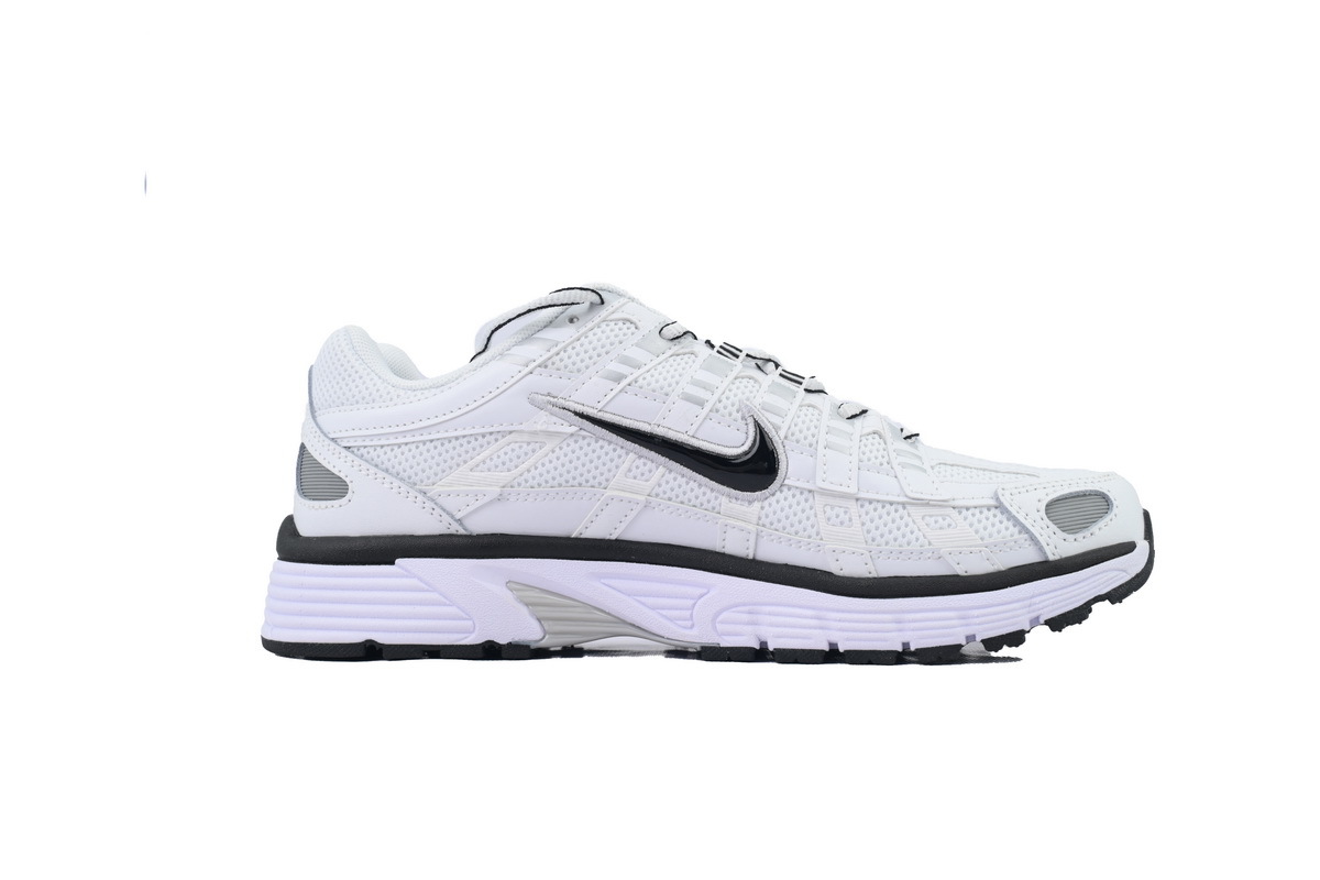 Nike P-6000 'White Metallic Silver Black' CD6404-107