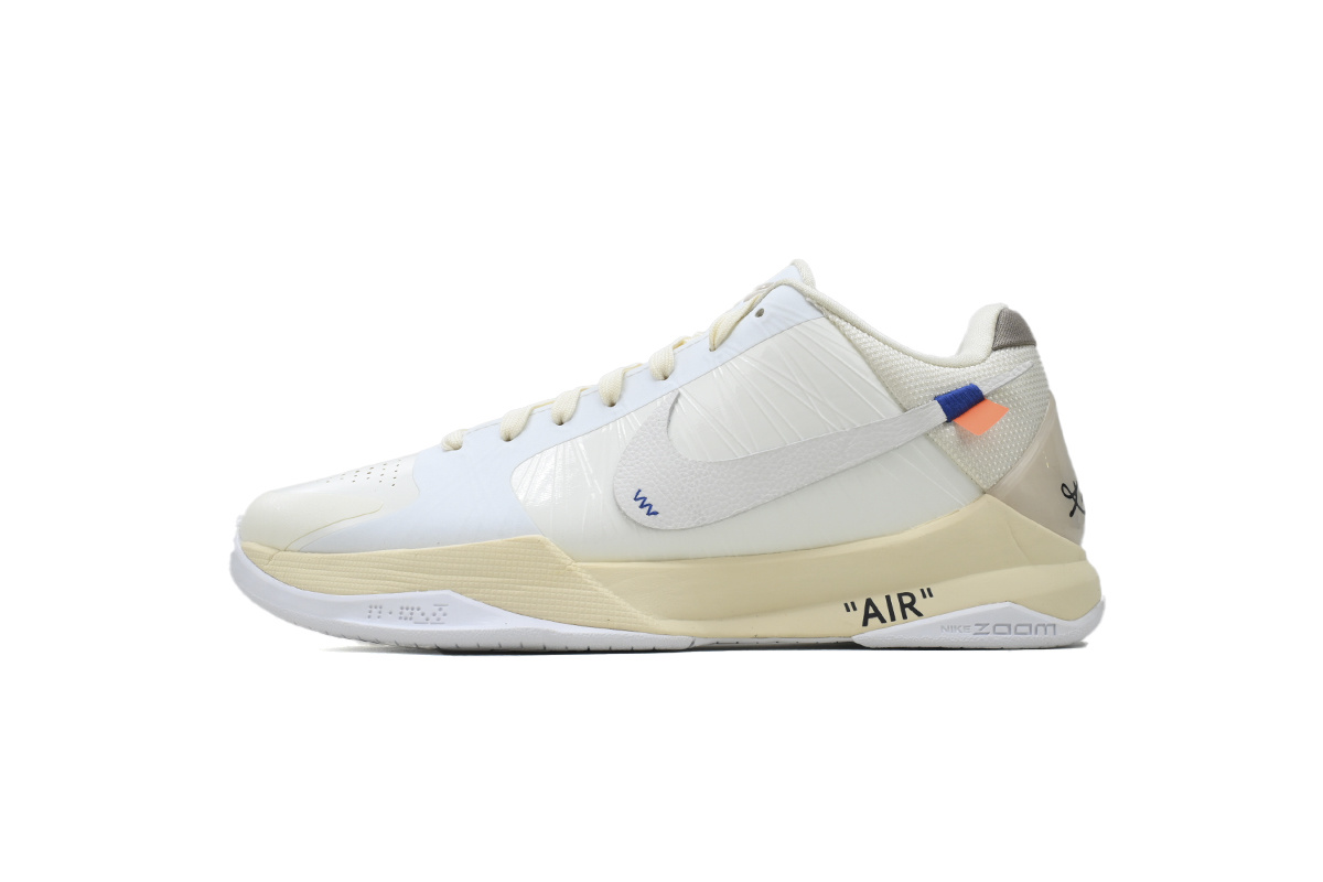 Off-White x Nike Zoom Kobe 5 'STY CUSTOM' DB4796-101