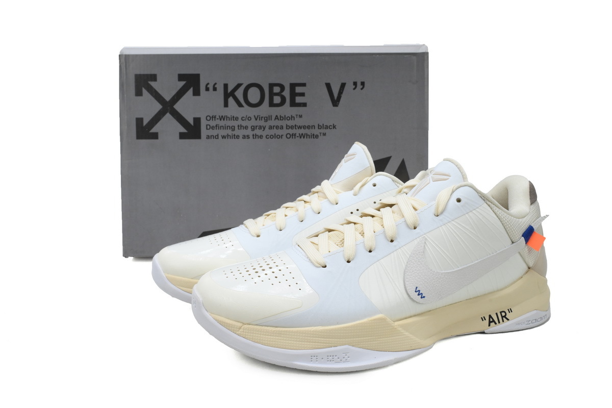 Off-White x Nike Zoom Kobe 5 'STY CUSTOM' DB4796-101