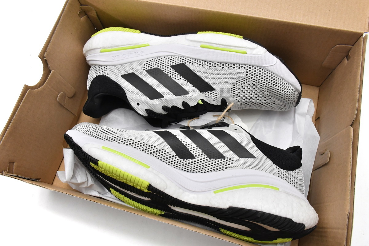 Adidas Solar Glide 5 White Pulse Lime GX5472