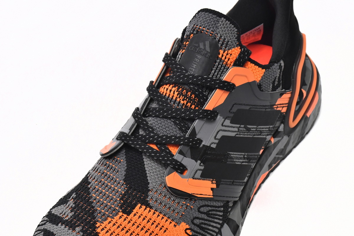 Adidas Ultra Boost 20 Black Signal Orange FV8330