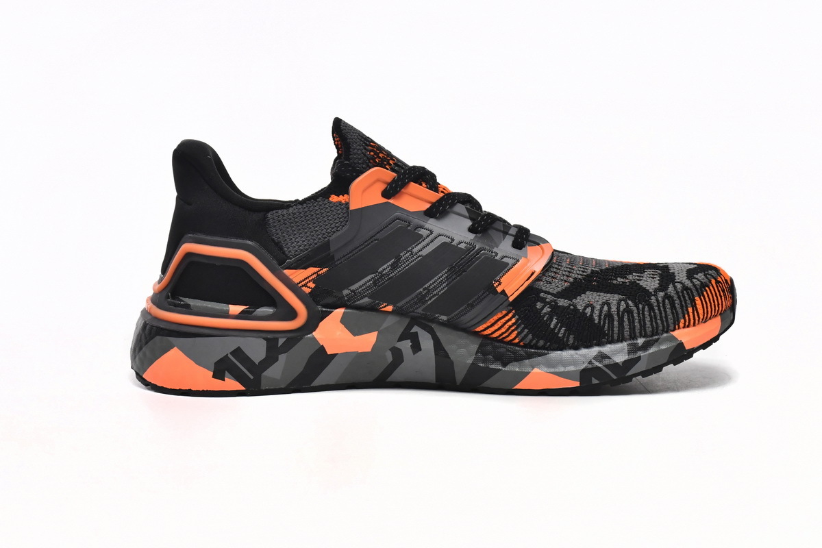 Adidas Ultra Boost 20 Black Signal Orange FV8330