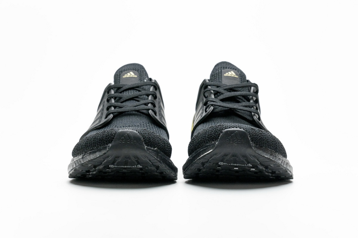 Adidas Ultra Boost 20 CONSORTIUM Black Gold Real Boost EG0754