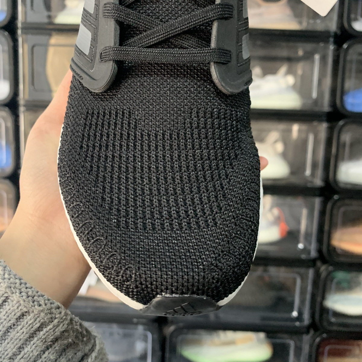 Adidas Ultra Boost 20 CONSORTIUM Black White Real Boost EF1043