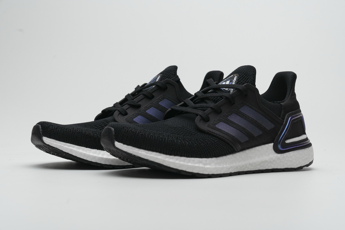 Adidas Ultra Boost 20 CONSORTIUM Blue Violet Metallic Real Boost EG0692