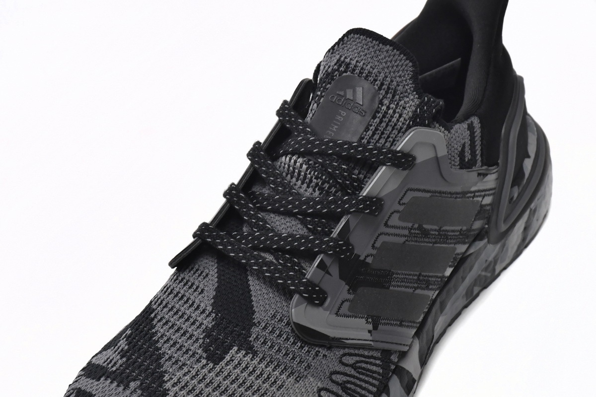 Adidas Ultra Boost 20 Core Black Grey FV8329