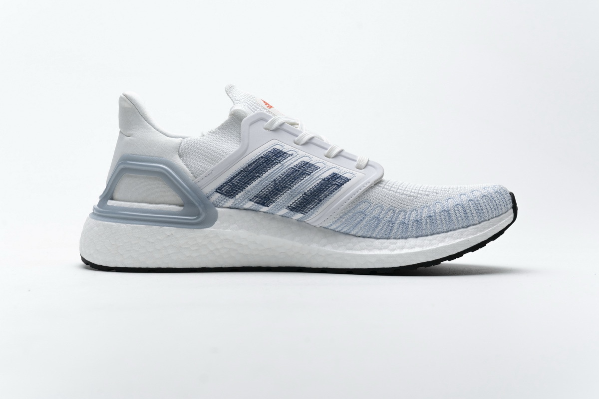 Adidas Ultra Boost 20 White Light Blue FY3454