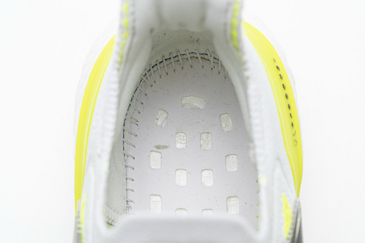 Adidas Ultra Boost 21 White Yellow Black FY0377
