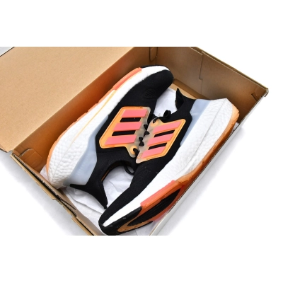 Adidas Ultra Boost 22 Black Red Orange GX5464 02
