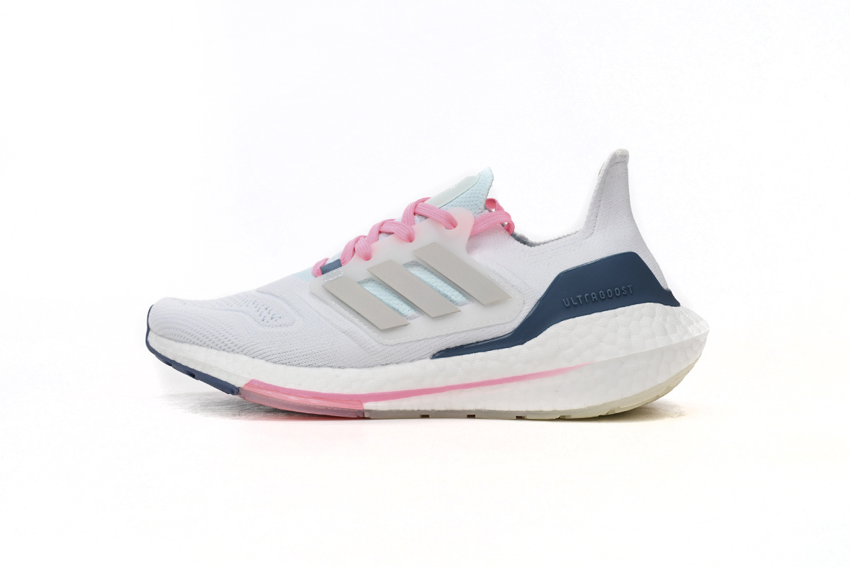 Adidas Ultra Boost 22 White Dark Green GX5929