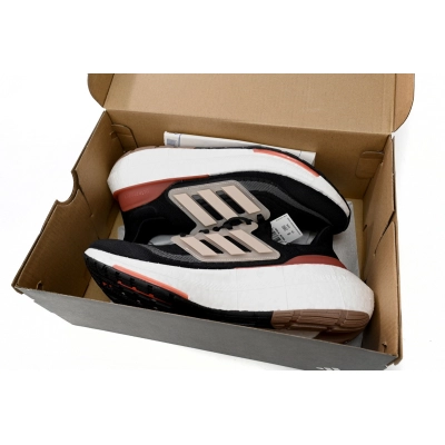 Adidas Ultra Boost 23 Light Black And White HQ6344 02