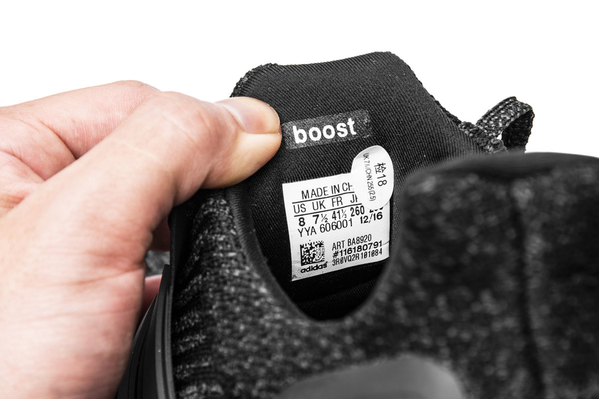 Adidas Ultra Boost 3.0 “Triple Black” Real Boost BA8920