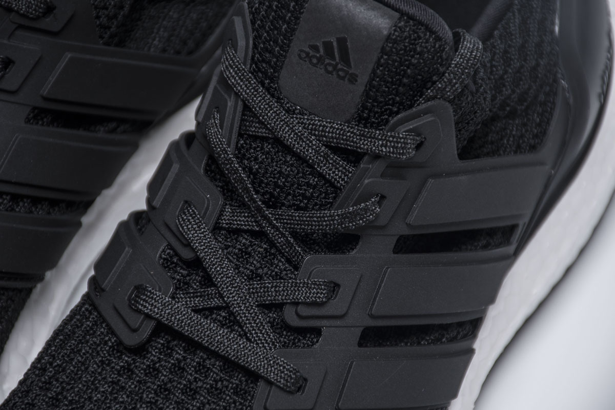 Adidas Ultra Boost 4.0 “Black White” Real Boost BB6166