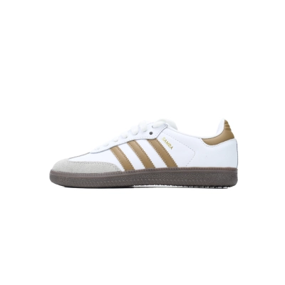 Adidas Originals Samba OG 'Cloud White Brown Desert' JH8796 01