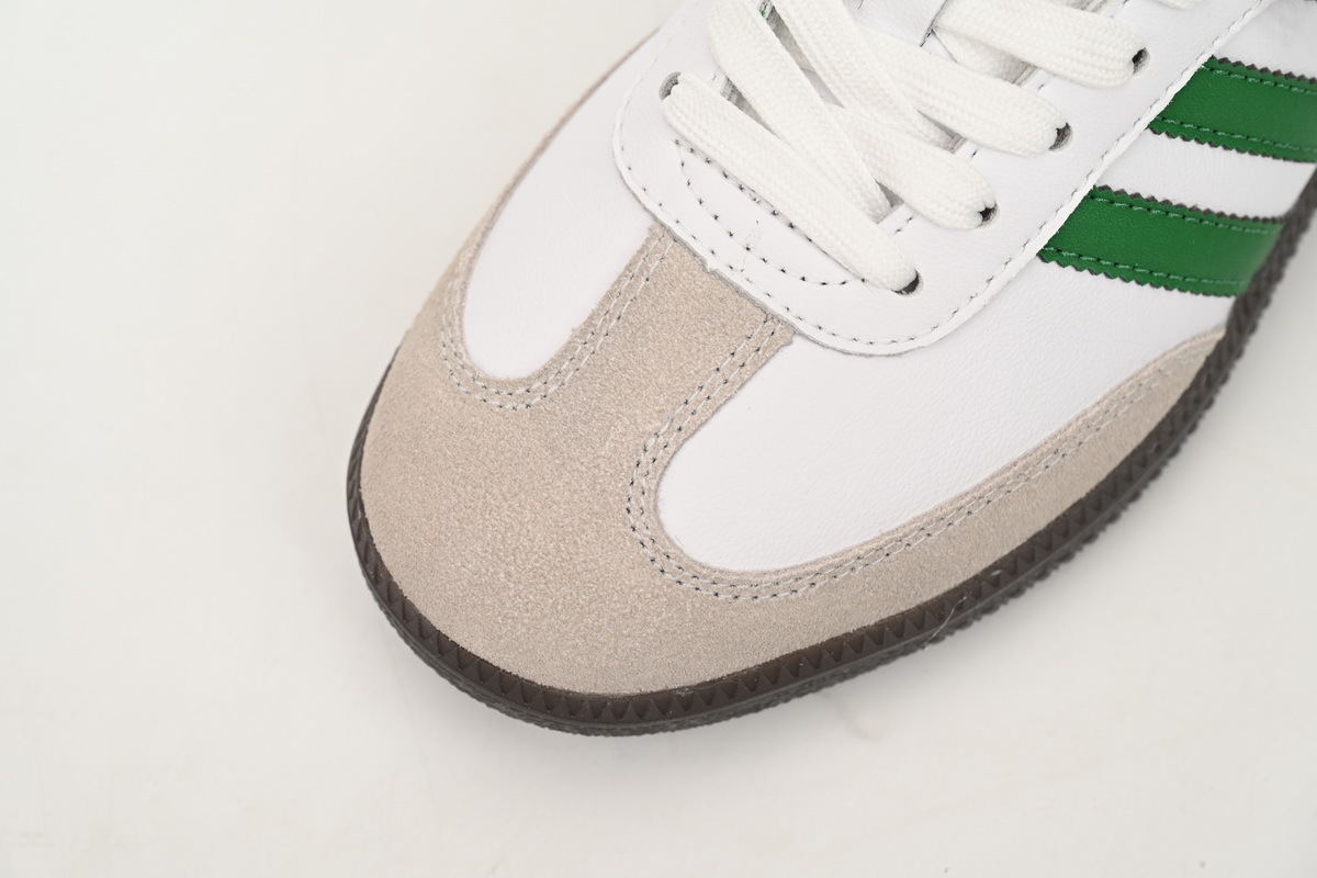 Adidas Originals Samba Vegan OG Black Vintage White Green