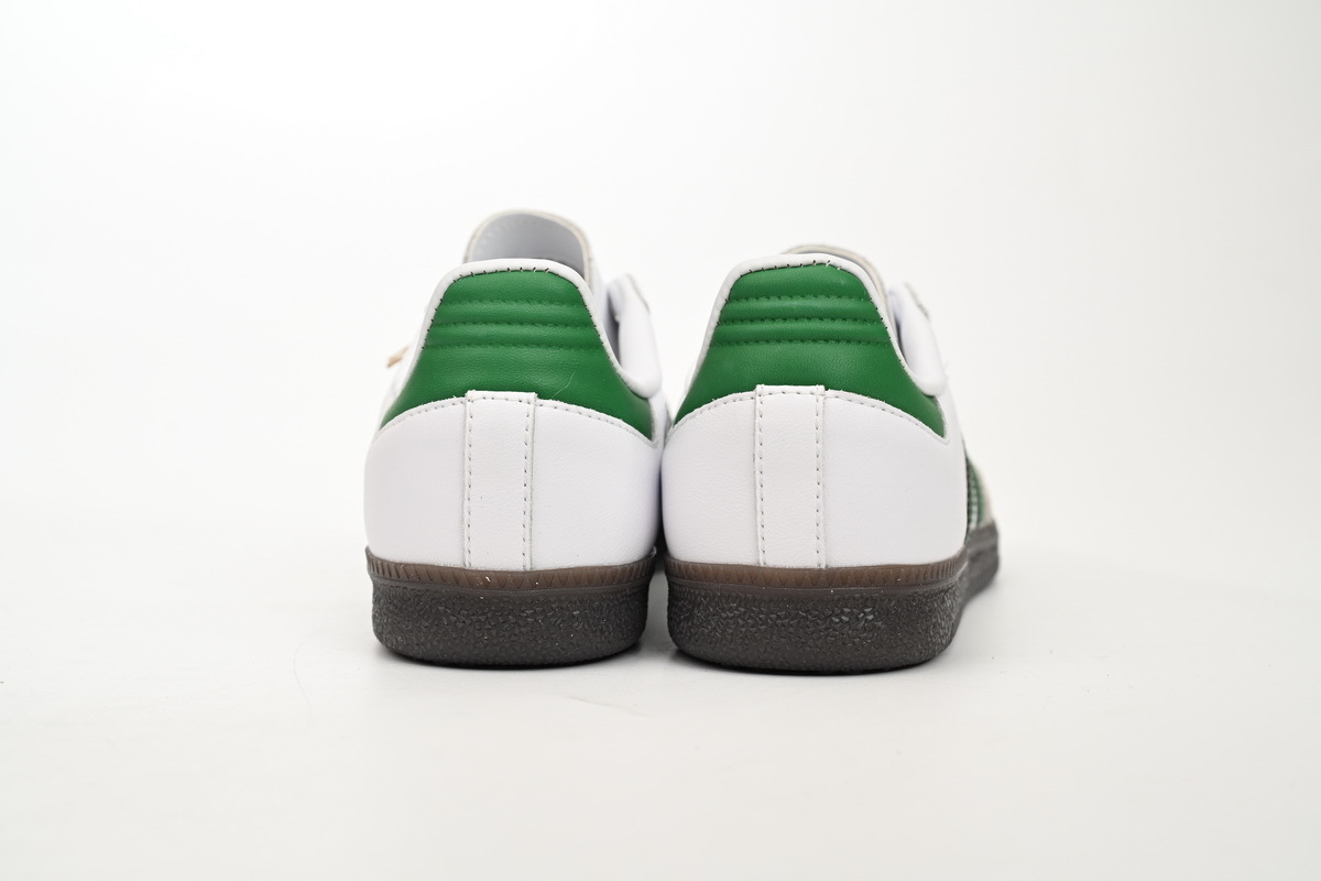 Adidas Originals Samba Vegan OG Black Vintage White Green
