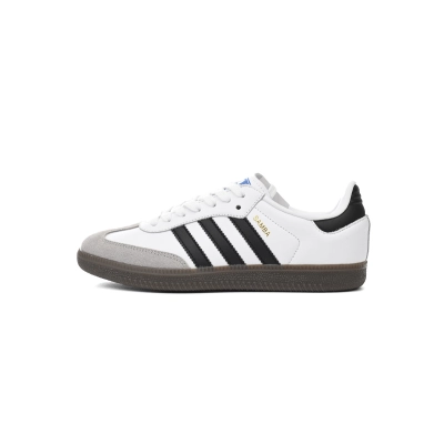 Adidas Originals Samba Vegan OG Rice White Black 01