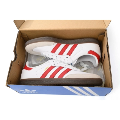 Adidas Originals Samba Vegan OG White Red 02