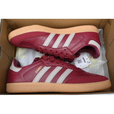 Adidas Samba OG 'Burgundy Gum' JH8700 02
