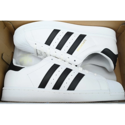 Adidas Superstar Shoes 'White Black Gold' EG4958 02