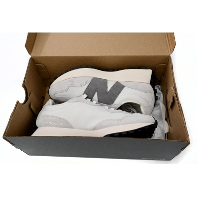 New Balance 327 Grey, White and Black MS327WE 02