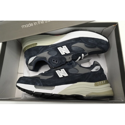 New Balance 992 White, black, and gray M992GG 02