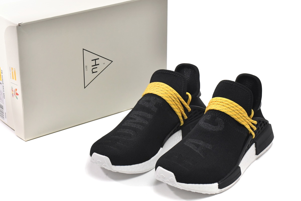 Pharrell Williams x Adidas NMD Human Race 'Black' Real Boost BB3068