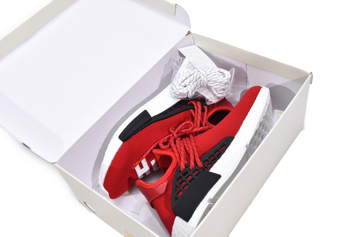 Pharrell Williams x Adidas NMD Human Race 'Red' Real Boost BB0616