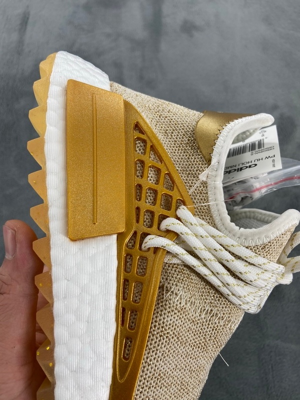 Pharrell Williams x Adidas Originals NMD HU 'China Exclusive Happy Gold' F99762
