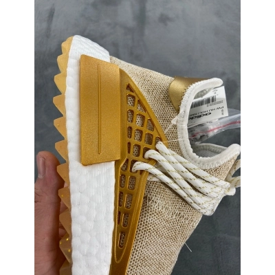 Pharrell Williams x Adidas Originals NMD HU 'China Exclusive Happy Gold' F99762 02