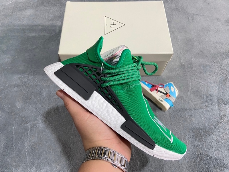 Pharrell Williams x Adidas Originals NMD HU 'Green' BB0620