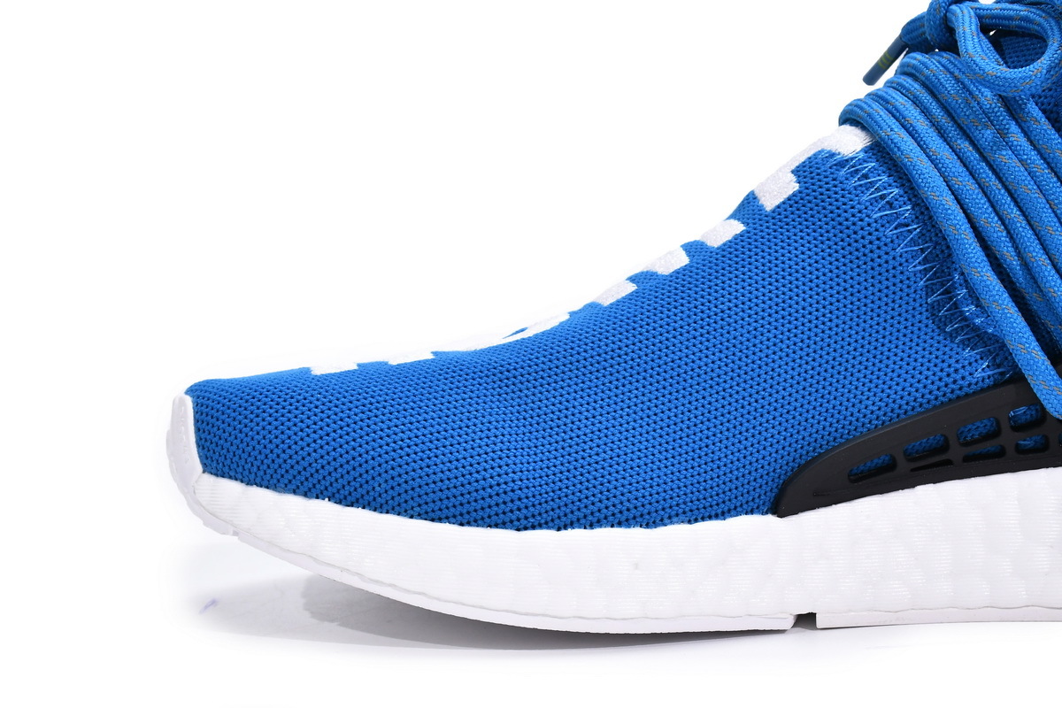 Pharrell Williams x Adidas Originals NMD HU 'Human Being Sharp Blue' BB0618