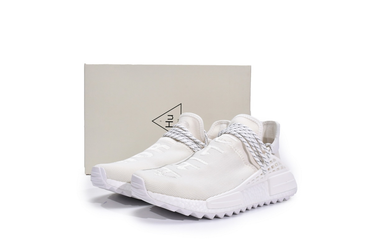Pharrell Williams x Adidas Originals NMD Human Race Trail 'Blank Canvas' AC7031