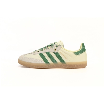 Wales Bonner x Adidas Originals Samba White Green 01