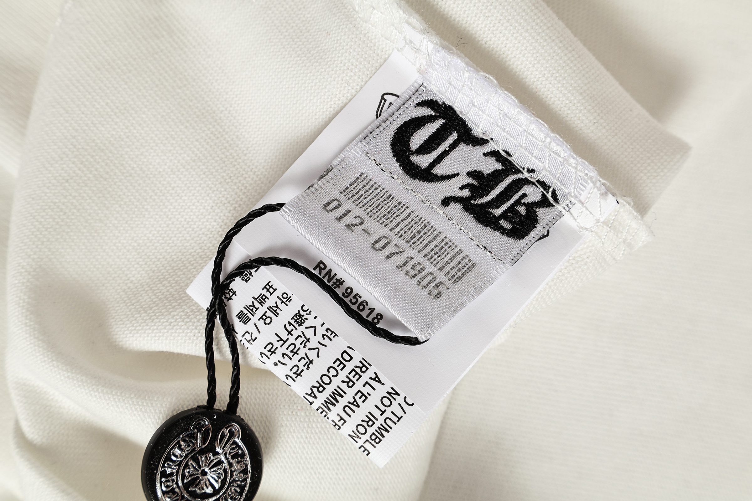 Chrome Hearts T-Shirt 2011 Black White P130