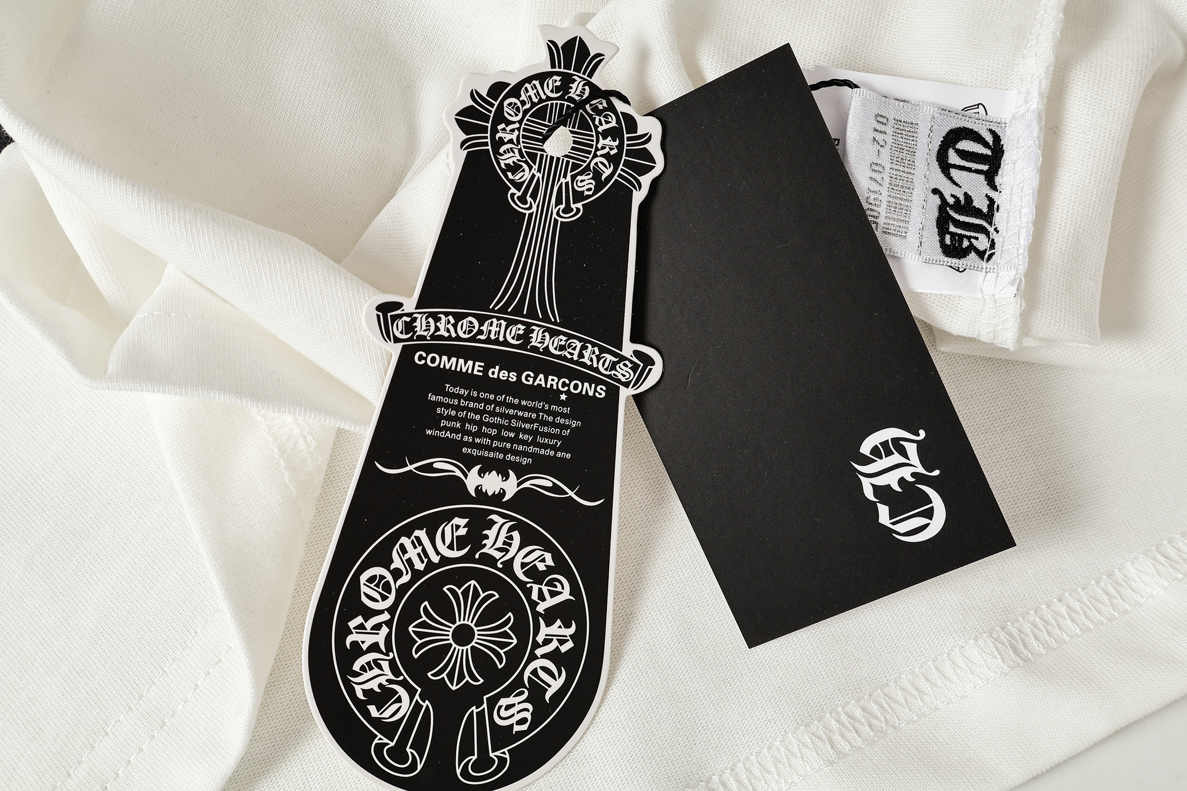 Chrome Hearts T-Shirt 2011 Black White P130