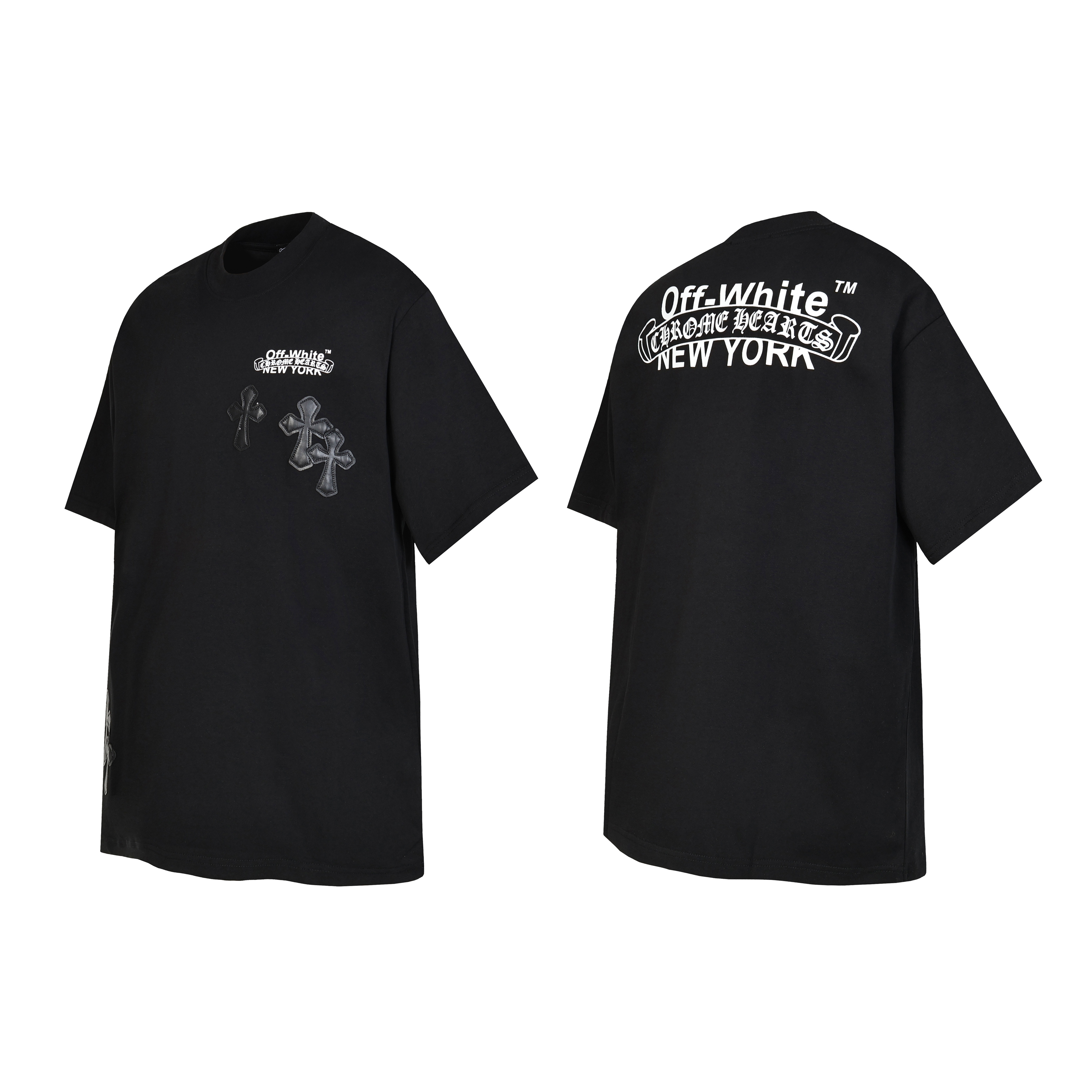 Chrome Hearts T-Shirt 2011 Black White P130