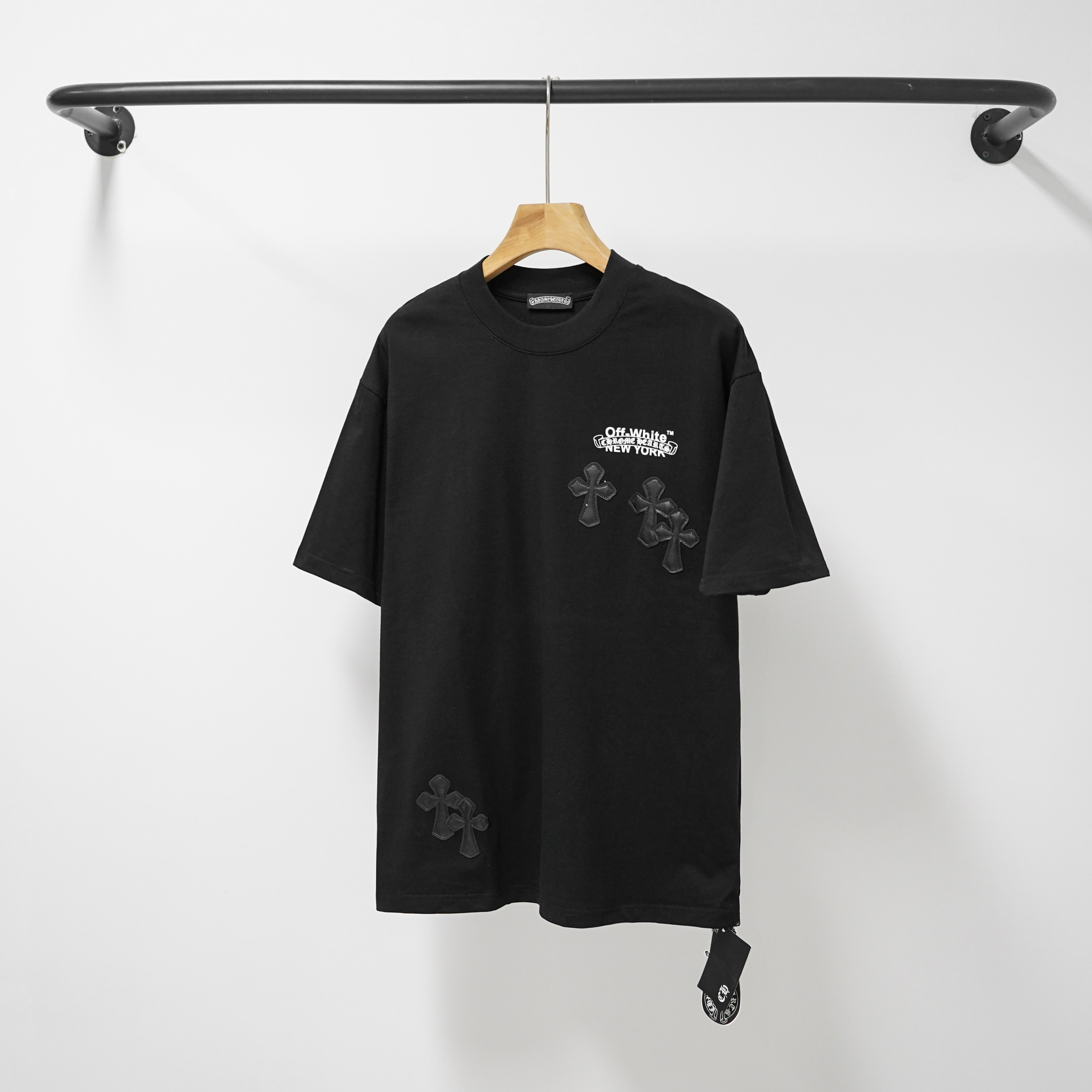Chrome Hearts T-Shirt 2011 Black White P130