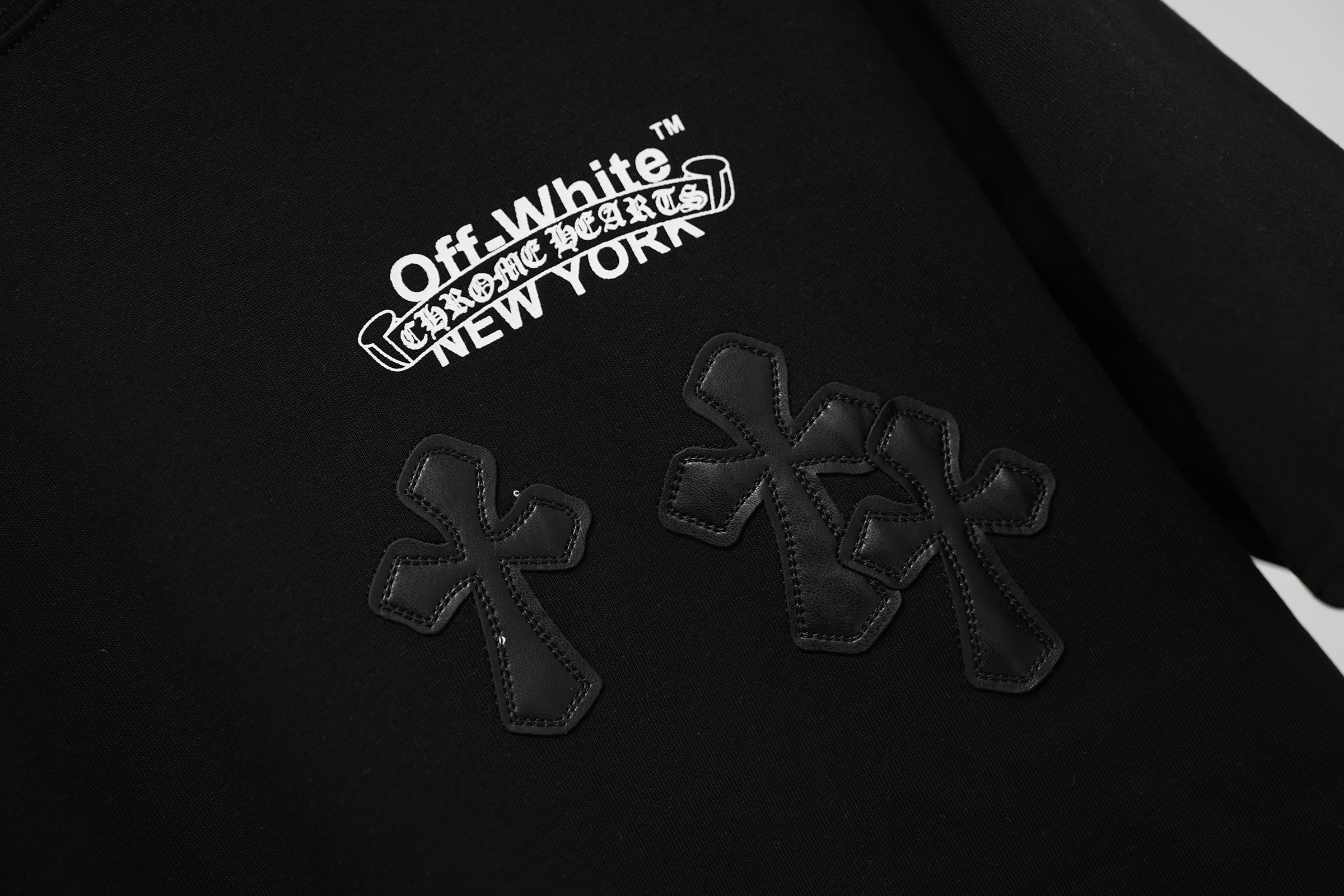 Chrome Hearts T-Shirt 2011 Black White P130