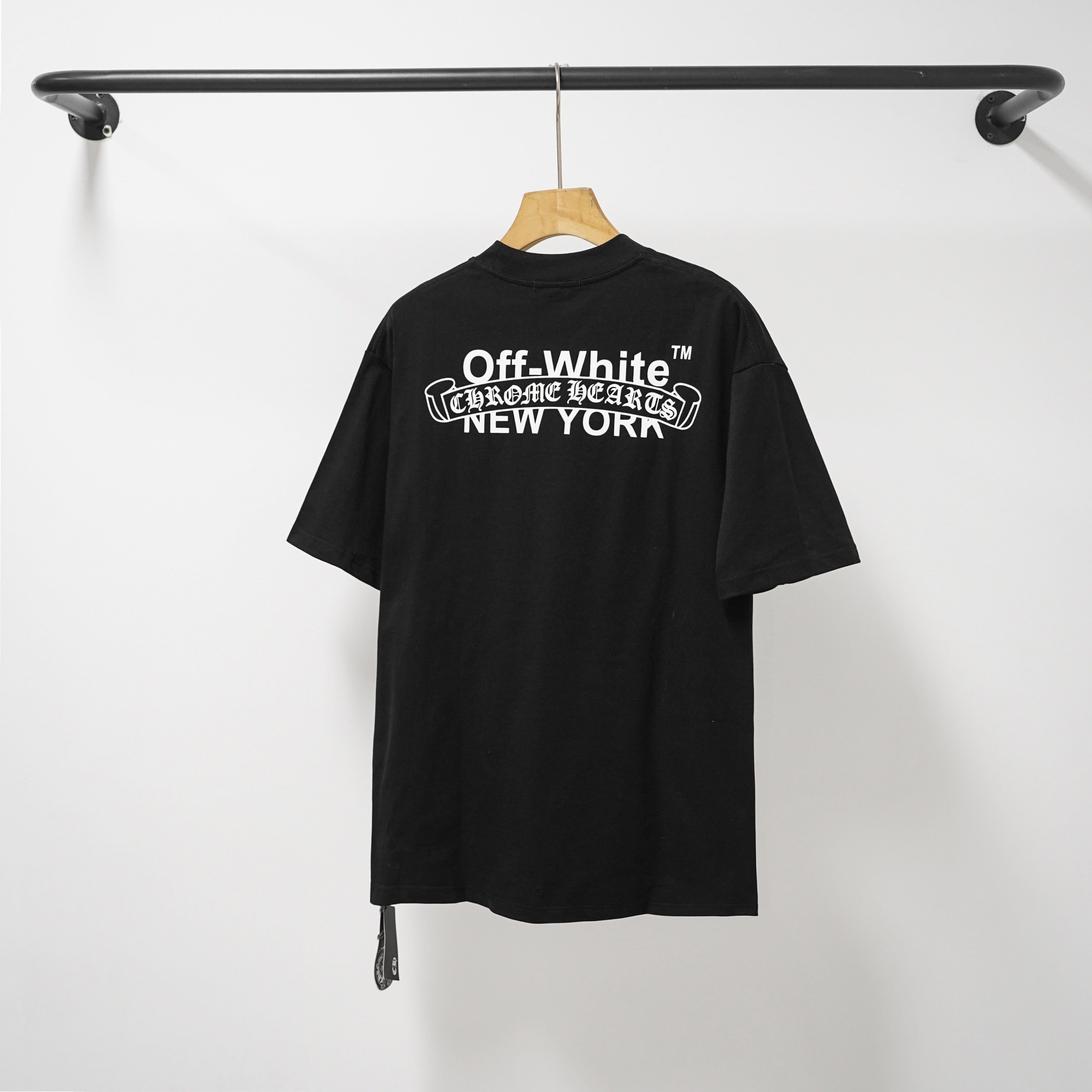 Chrome Hearts T-Shirt 2011 Black White P130