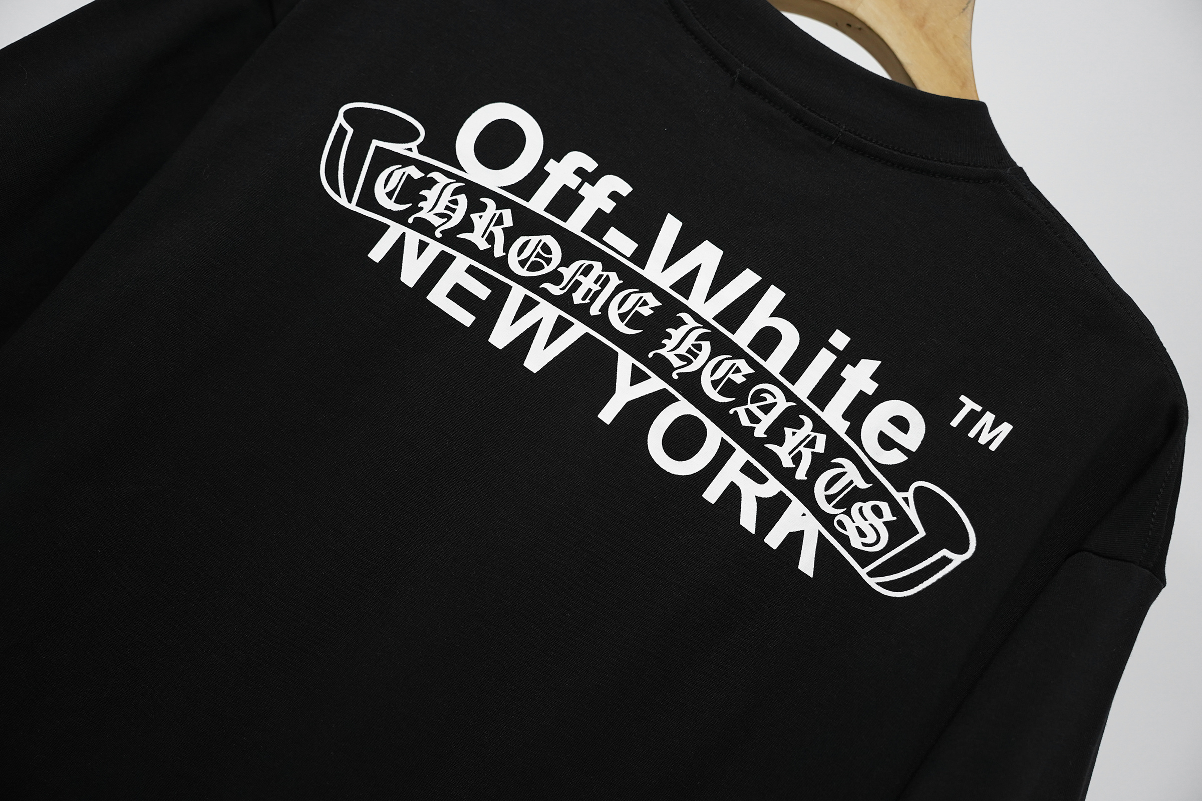 Chrome Hearts T-Shirt 2011 Black White P130